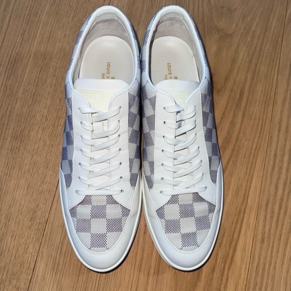 Louis Vuitton offshore Sneakers in Damier Azur Mesh- LV 10 / US 11 - Picture 5 of 16